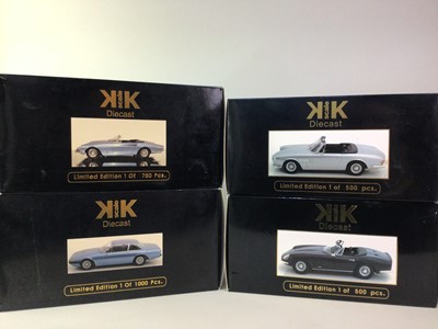 Lot 498 - COLLECTION OF KK SCALE MODEL FERARRIS