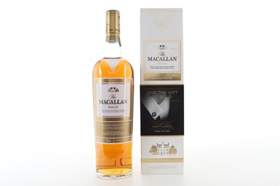 Lot 51 - MACALLAN GOLD WITH CUFFLINKS