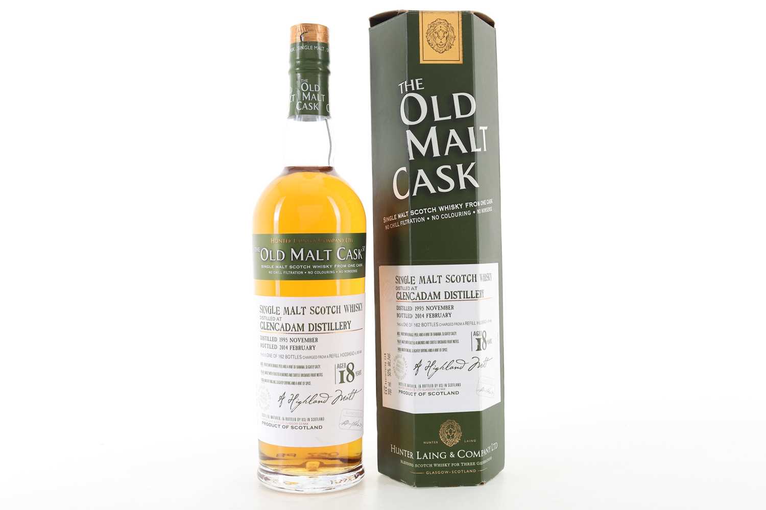 Lot 65 - GLENCADAM 1995 18 YEAR OLD DOUGLAS LAING OLD MALT CASK