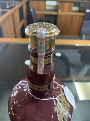 Lot 75 - CHIVAS ROYAL SALUTE 21 YEAR OLD RUBY DECANTER