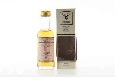 Lot 99 - ARDBEG 1975 GORDON & MACPHAIL CONNOISSEURS CHOICE MINIATURE