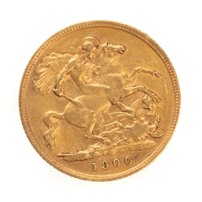 Lot 121 - VICTORIA GOLD HALF SOVEREIGN