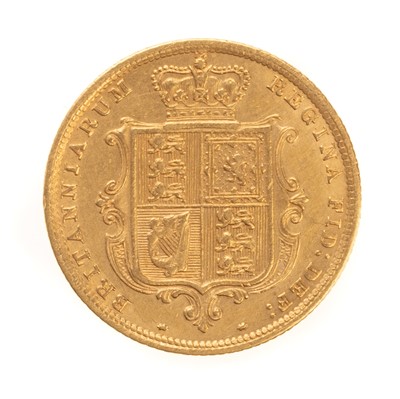 Lot 122 - VICTORIA GOLD HALF SOVEREIGN