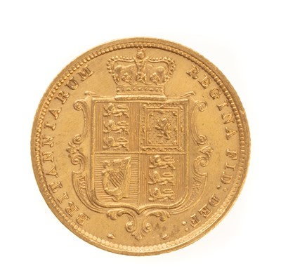 Lot 123 - VICTORIA GOLD HALF SOVEREIGN