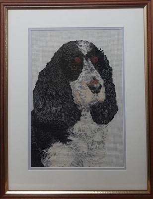 Lot 633 - GROUP OF FRAMED TAPESTRIES