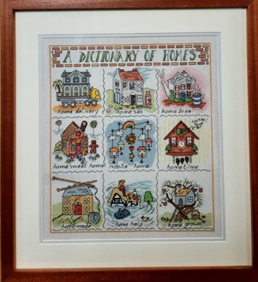 Lot 633 - GROUP OF FRAMED TAPESTRIES