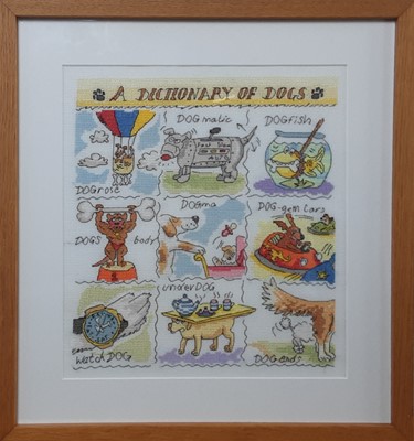 Lot 633 - GROUP OF FRAMED TAPESTRIES