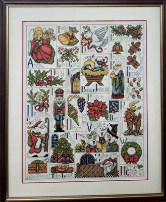 Lot 633 - GROUP OF FRAMED TAPESTRIES