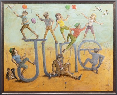 Lot 288 - JOHN JOHNSTONE SSA (SCOTTISH b. 1941)