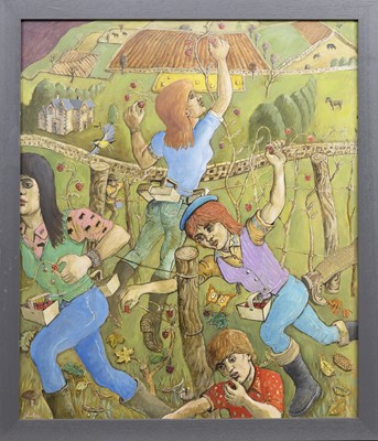 Lot 296 - JOHN JOHNSTONE SSA (SCOTTISH b. 1941)