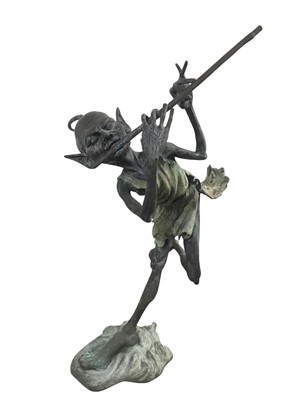 Lot 1341 - BRONZE SCULPTURE