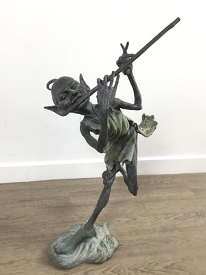 Lot 1341 - BRONZE SCULPTURE
