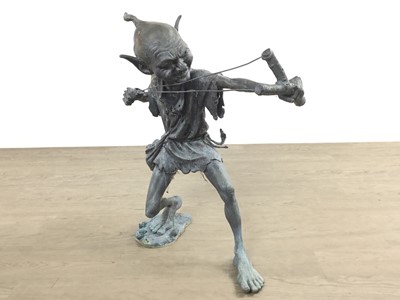 Lot 1346 - BRONZE SCULPTURE