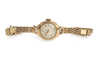 Lot 802 - THREE LADY'S GOLD WRIST WATCHES