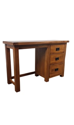Lot 4 - OAK DRESSING TABLE
