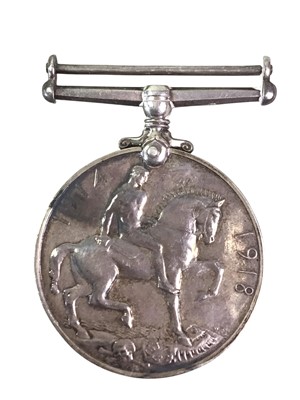 Lot 142 - THREE WWI MEDALS