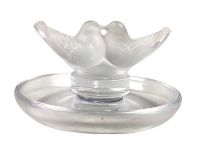 Lot 529 - LALIQUE PIN DISH