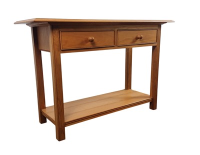 Lot 149 - CONTEMPORARY OAK HALL TABLE