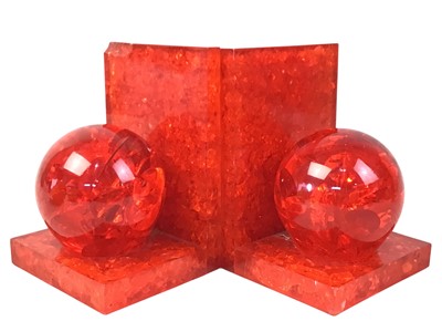 Lot 17 - TWO PAIRS OF SHATTERLINE BOOKENDS