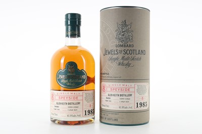 Lot 338 - **GLEN KEITH 1985 30 YEAR OLD LOMBARD JEWELS OF SCOTLAND