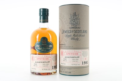 Lot 344 - **GLEN KEITH 1985 30 YEAR OLD LOMBARD JEWELS OF SCOTLAND