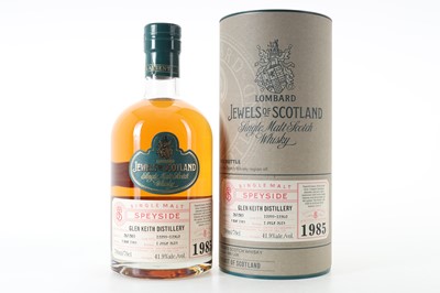 Lot 356 - **GLEN KEITH 1985 30 YEAR OLD LOMBARD JEWELS OF SCOTLAND