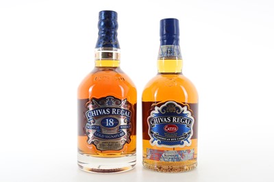 Lot 146 - CHIVAS REGAL 18 YEAR OLD AND CHIVAS REGAL EXTRA 13 YEAR OLD AMERICAN RYE CASKS