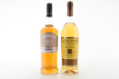 Lot 157 - BOWMORE SURF 1L AND GLENMORANGIE 10 YEAR OLD 1L