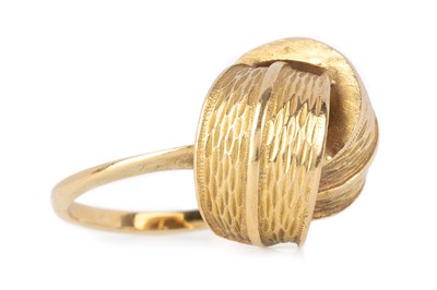 Lot 418 - MID CENTURY SPANISH KNOT DRESS RING