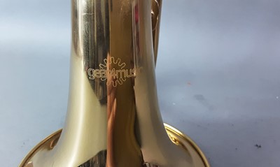 Lot 1044 - BRASS FLUGEL HORN