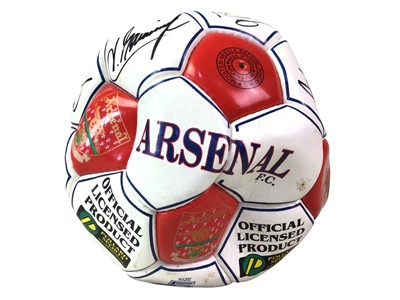 Lot 192 - SIGNED ARSENAL FOOTBALL
