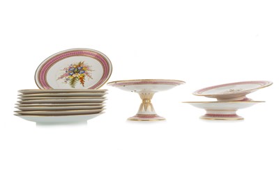 Lot 1339 - ROYAL WORCESTER DESSERT SERVICE