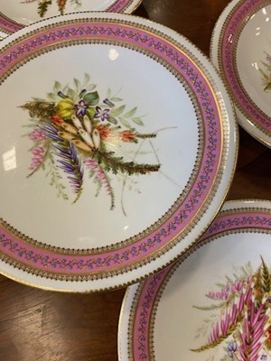 Lot 1339 - ROYAL WORCESTER DESSERT SERVICE