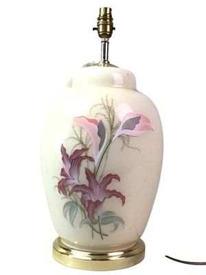 Lot 95 - EIGHT TABLE LAMPS