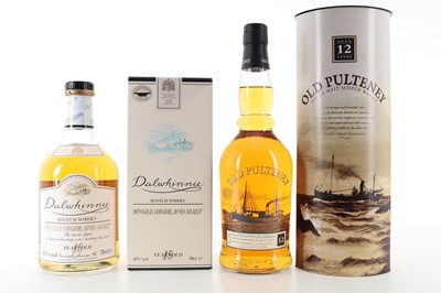 Lot 187 - OLD PULTENEY 12 YEAR OLD AND DALWHINNIE 15 YEAR OLD