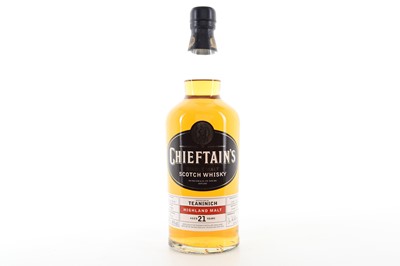 Lot 190 - TEANINICH 1979 21 YEAR OLD CHIEFTAIN'S