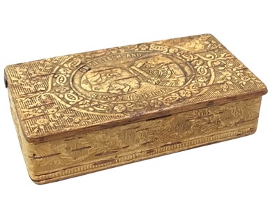 Lot 47 - SNUFF BOX