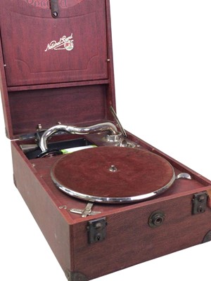 Lot 104 - PORTABLE GRAMOPHONE