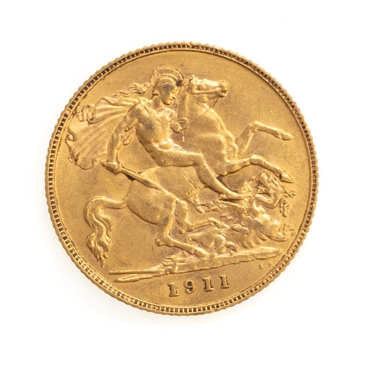 Lot 3 - GEORGE V GOLD HALF SOVEREIGN