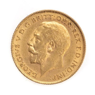 Lot 3 - GEORGE V GOLD HALF SOVEREIGN