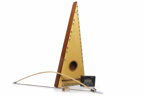Lot 1007 - PSALTERY MADE BY AIDEN EDWARDS bearing label...