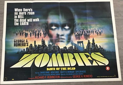 Lot 348 - THREE HORROR MOVIE POSTERS