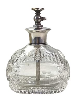 Lot 209 - GLASS PERFUME ATOMISER