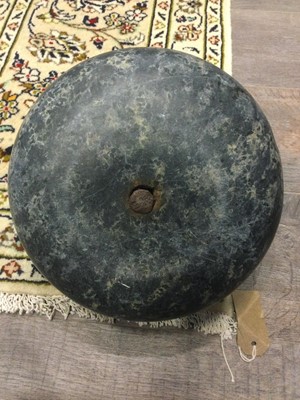 Lot 1347 - PAIR OF CURLING STONES