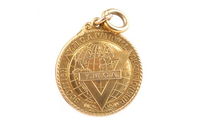 Lot 1769 - GOLF INTEREST, Y.M.C.A. SCOTTISH NATIONAL CHAMPIONSHIP GOLD MEDAL