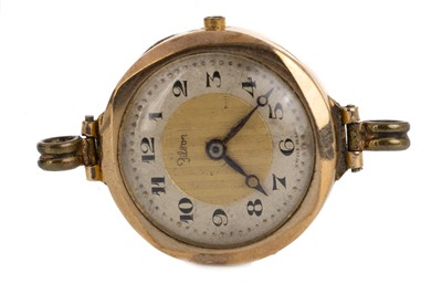 Lot 811 - NINE CARAT GOLD WATCH CASE