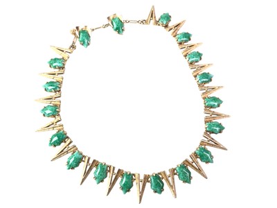 Lot 233 - GROUP OF COSTUME JEWELLERY