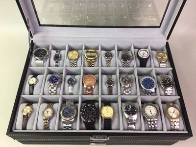 Lot 267 - GROUP OF FASHION WATCHES