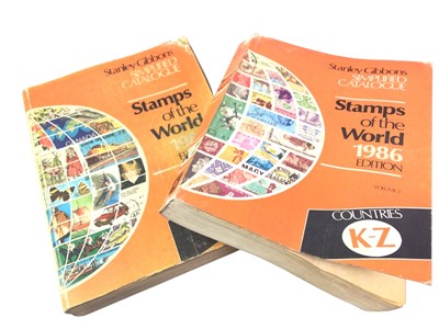 Lot 277 - GROUP OF STANLEY GIBBONS STAMP CATALOGUES