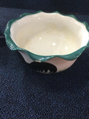 Lot 1355 - WEMYSS POTTERY MUG / TANKARD